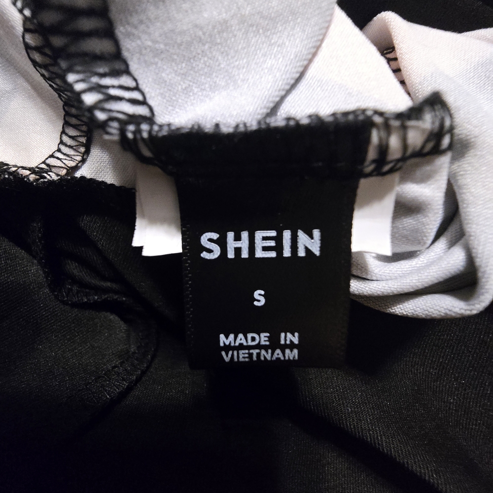 Shein Black and White Jumpsuit